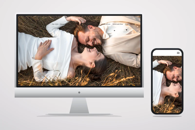 Screenshot Fotografie Nursel Webseite